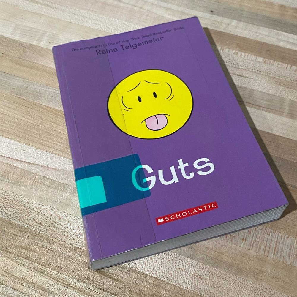 3/$10 Scholastic 'Guts' Book by Raina Telgemeier
